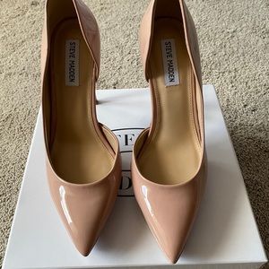 Steve Madden Vixen Nude Pumps